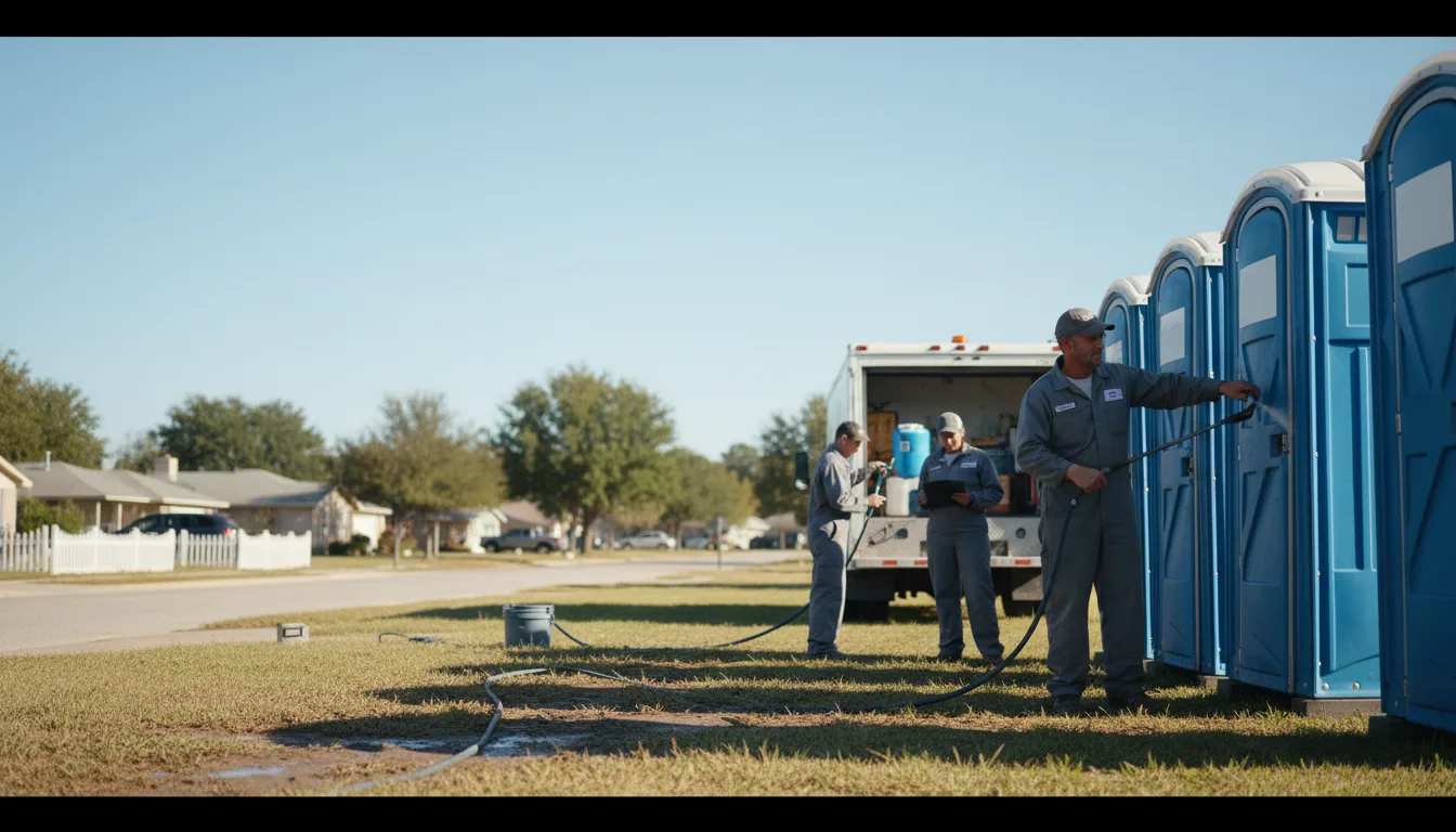 Long-Term Portable Toilet Rental in Jeffersonville, GA near me
